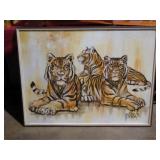 SIGNED O/C TIGERS 41x31