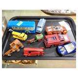 DIE CAST CARS W/ LESNEY, HOT WHEELS, MORE