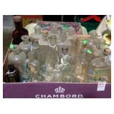 VINTAGE GLASS BOTTLES