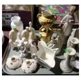 PERFUMES, CERAMIC STATUES, CANDLESTICKS, MORE