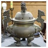 BRASS ORIENTAL INCENSE BURNER 19'