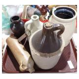CIDER JUGS, CROCK, MORE
