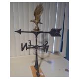 EAGLE TOPPED WEATHERVANE DIRECTIONAL 35'
