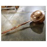 COPPER BED WARMER