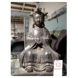 CHINESE BRONZE STATUE 10'