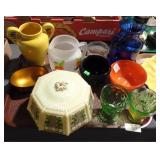 ASSTD ART GLASS & CERAMICS