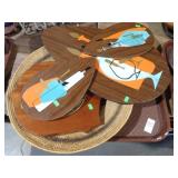 TURNER WALL ACCESSORIES, WOVEN BASKET, JFK