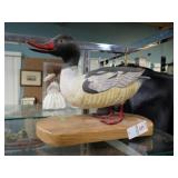 PAINTED WOODEN DUCK 10'