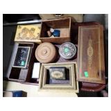 DESK BOXES, FRAME, MISC