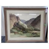 KAY PETERSON PARKER W/C HORSES 26x22