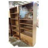2 MEDIA CABINETS 30x72
