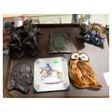 ORIENTAL LIONS, DRAGON, TILES, MORE