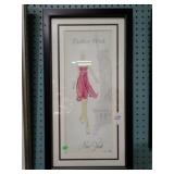 NEW YORK FASHION WEEK PRINT 14x26