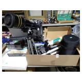 TELESCOPE, TRIPOD, RELATED HARDWARE