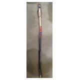 TRIBAL PAINTED WALKING STICK