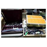 2 LG BOXES FLATWARE