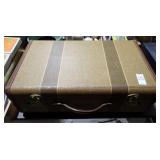 SUITCASE W/ STAMP COLLECTING