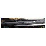 HARD RIFLE CASE + WOLF BLACK POWDER RIFLE