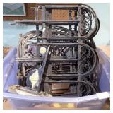 GARDEN RAILINGS, EAGLE SCONCE, MORE