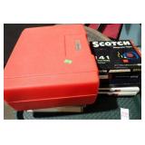 SYMPHONIC PORTABLE TURNTABLE + MAGNETIC TAPE