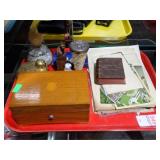 THORENS MUSIC BOX, POSTCARDS, ORIENTAL PCS