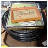 OVAL FRAMES + SMALL ART