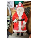WOODEN SANTA STANDEE 20'