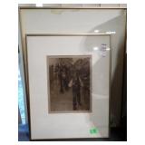 2 FRAMED ART PRINTS UP TO 18x22