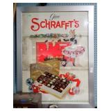 VINTAGE SCHRAFFT'S POSTER 32x42