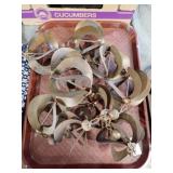 METAL HANGING WIND ORNAMENT DECORATIONS
