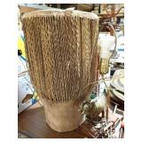 TRIBAL DRUM + ELEPHANT LAMP