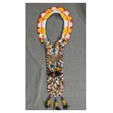 CEREMONIAL BIB W/ SEMIPRECIOUS STONES