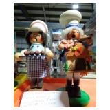 2 STEINBACH SMOKERS W/ BREAD & GINGERBREAD BAKERS