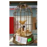CANARY IN CAGE MUSIC BOX 8'