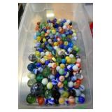 TUB OF MARBLES