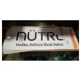 3 NUTRL METAL BAR SIGNS 23x9