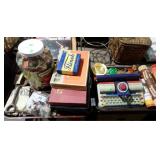 2 TRAYS VINTAGE TOYS & GAMES