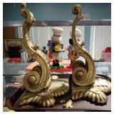 2 GILT SCONCES - AS FOUND