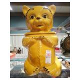VINTAGE CERAMIC BEAR COOKIE JAR