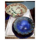 ORIENTAL BOWLS & PLATTER