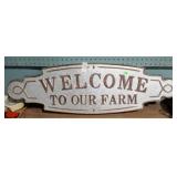 WELCOME TO OUR FARM + NAPA MUSTARD FEST SIGNS