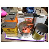 VINTAGE OIL CANS