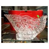 WATERFORD MARQUIS HOLIDAY SLEIGH BOWL W/ BOX