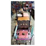 DECO METAL ARMCHAIR