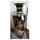 JAPANESE PEACOCK VASE 23'