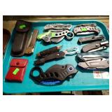 COLLECTION OF POCKET KNIVES