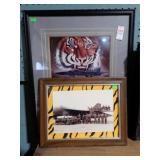 2 FRAMED PCS FROM PEASE AFB W/ TIGERS