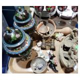 ORIENTAL URNS, SCULPTURE, OPERA GLASSES, MORE