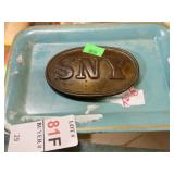 CIVIL WAR ERA BELT BUCKLE