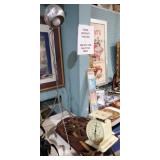 SCALE, HAMMER, FILM SPOOLS, LAMP